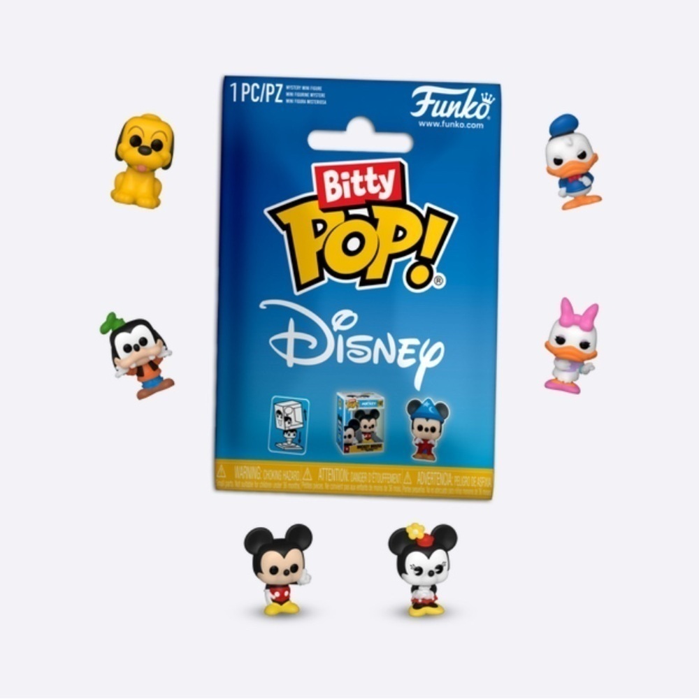 Disney Funko Bitty  Pop! Mystery Blind Bag! QTY: 1